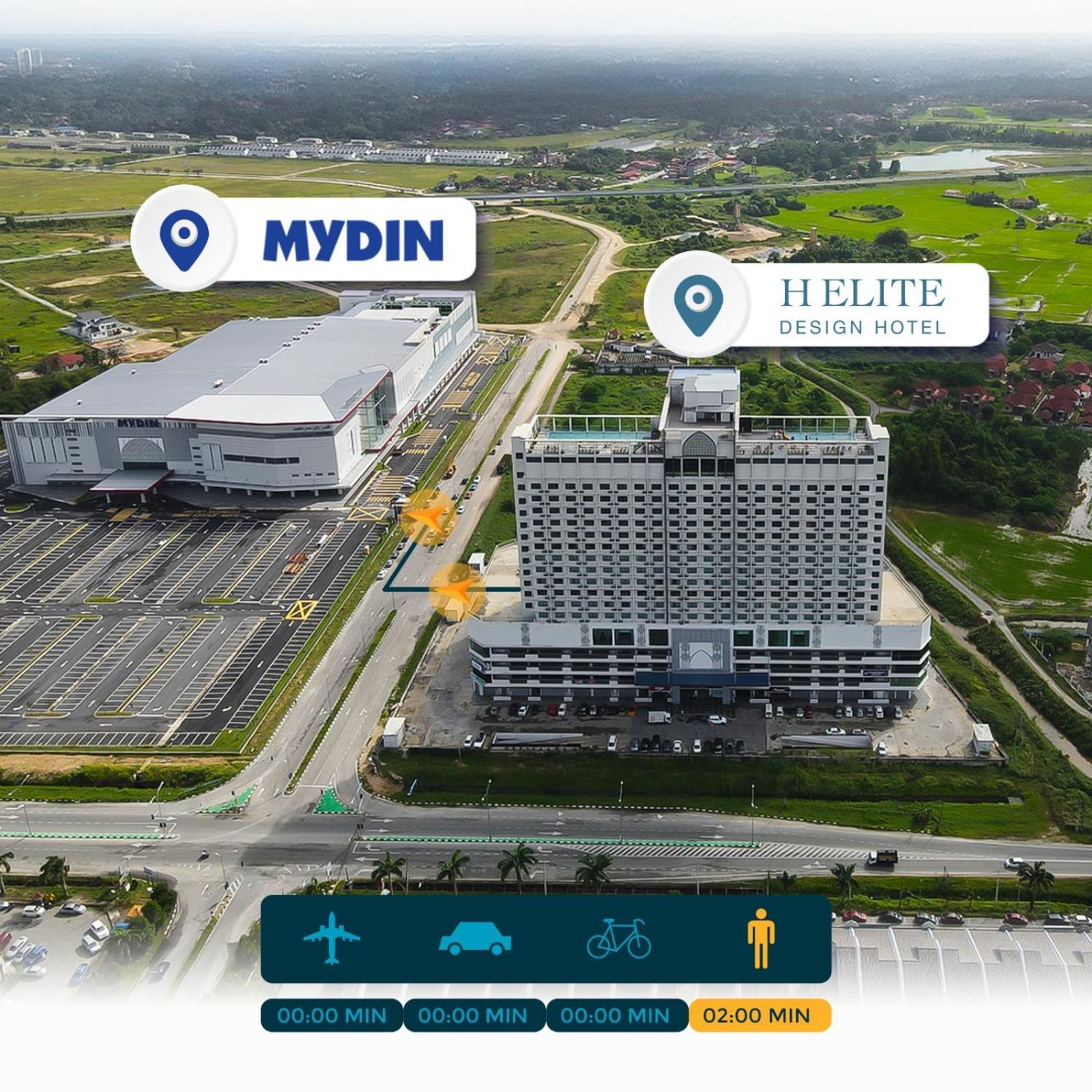 H Elite Design Hotel Kota Bharu Exterior photo